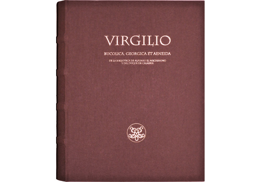 Bucolics Georgics Aeneids-Opera-Publius Virgilius Maro-Manuscript-Illuminated codex-facsimile book-Vicent García Editores-21 Cover Dust jacket